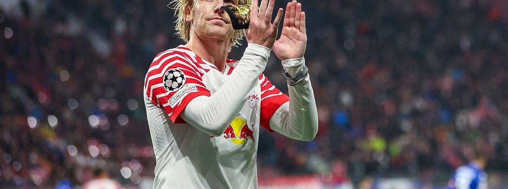 Emil Forsberg kann sich nach seiner Zeit in New York eine Rückkehr nach Leipzig vorstellen. - © Jan Woitas/dpa