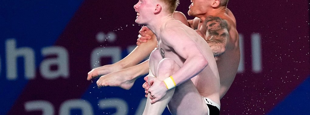 Timo Barthel und Jaden Eikermann haben sich das Olympia-Ticket gesichert. - &copy; Hassan Ammar/AP/dpa