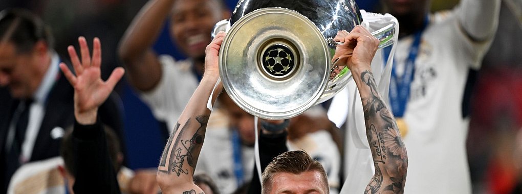 Kroos geh&ouml;rt nun zu den f&uuml;nf Rekordsiegern des wichtigsten europ&auml;ischen Vereinstitels. - &copy; Robert Michael/dpa