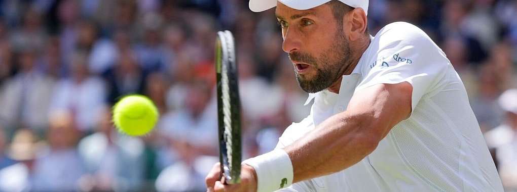 Novak Djokovic musste gegen den Briten Jacob Fearnley einen Satzverlust hinnehmen. - &copy; Kirsty Wigglesworth/AP/dpa