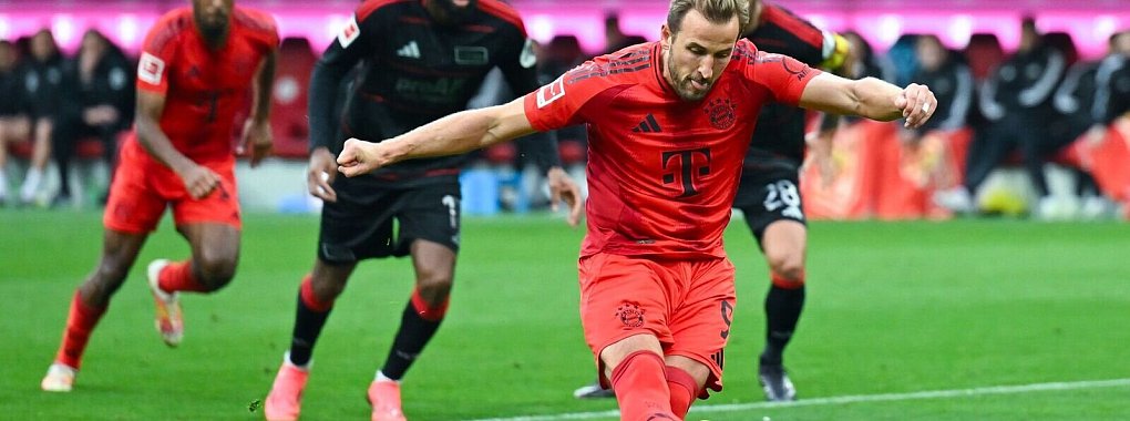 Einmal mehr eiskalt vom Elfmeterpunkt: Harry Kane. - © Sven Hoppe/dpa