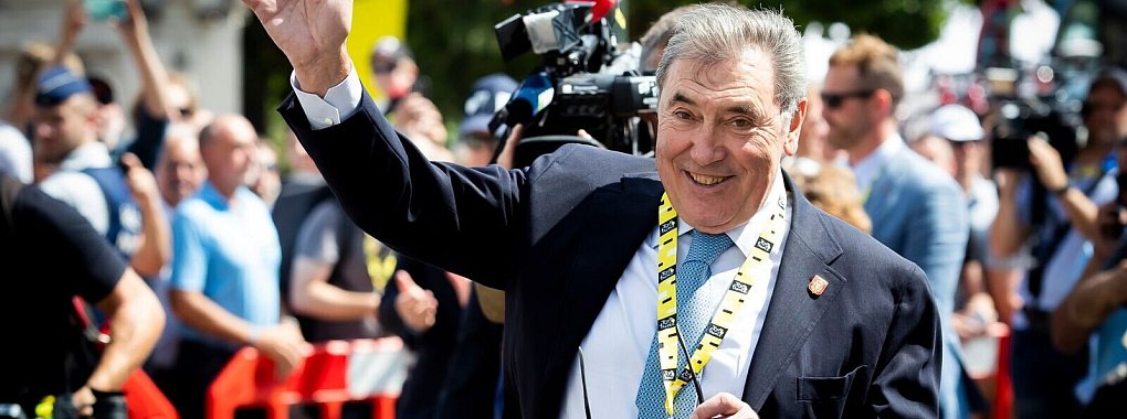 Eddy Merckx ist an der Hüfte operiert worden. - © Kristof Van Accom/belga/dpa