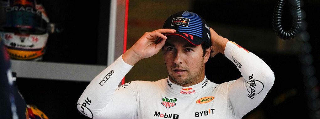 Für Sergio Pérez geht es bei Red Bull nicht weiter. - © Altaf Qadri/AP