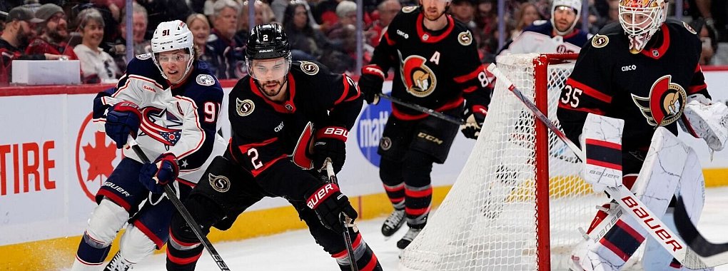 Die Senators können nach dem Sieg gegen die Blue Jackets kaum noch von einem Play-off-Platz verdrängt werden. - © Justin Tang/The Canadian Press via AP/dpa