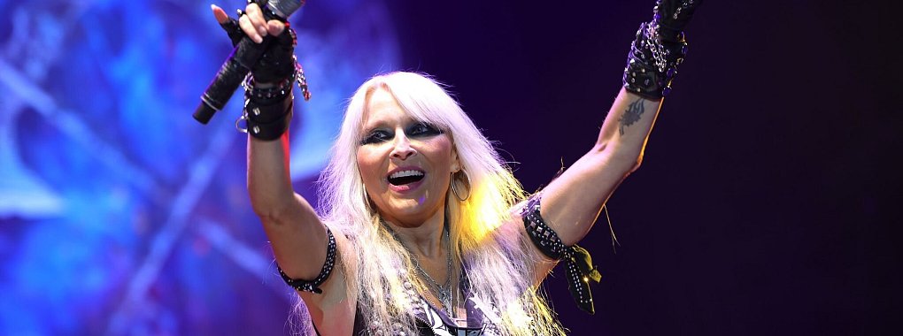 Doro Pesch bei einem Auftritt in Wacken. - &copy; Christian Charisius/dpa