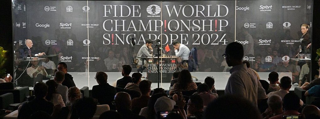 Vor den letzten vier Partien steht es weiter unentschieden bei der Schach-WM. - © Then Chih Wey/Xinhua/dpa