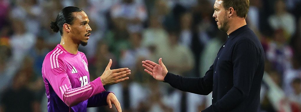 F&uuml;r Leroy San&eacute; bietet sich nun die Perspektive auf ein erstes erfolgreiches gro&szlig;es Turnier mit der Nationalmannschaft. - &copy; Christian Charisius/dpa