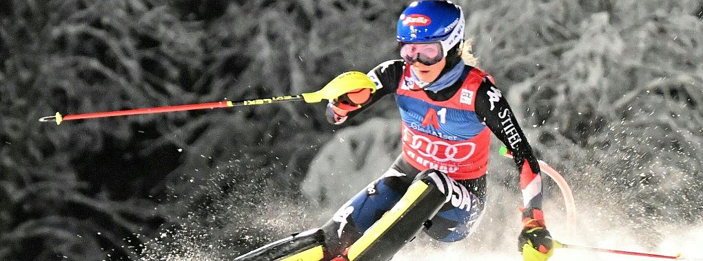 Feierte in Flachau ihren insgesamt 94. Weltcup-Sieg: Mikaela Shiffrin. - &copy; Barbara Gindl/APA/dpa