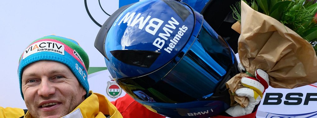 Francesco Friedrich ist zur&uuml;ck auf dem Podium. - &copy; Robert Michael/dpa