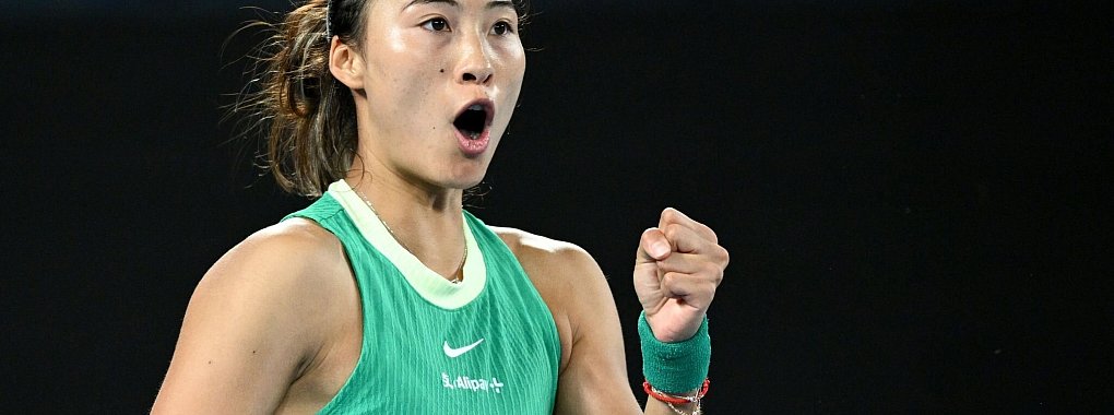 Steht bei den Australian Open im Finale: Qinwen Zheng. - &copy; Joel Carrett/AAP/dpa