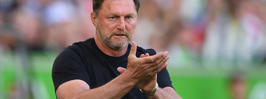 Verteidigt seine Fan-Kritik: Wolfsburgs Trainer Ralph Hasenhüttl. - © Swen Pförtner/dpa