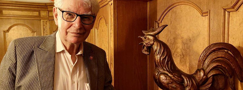 Hans-Peter Borgmann ist seit zwei Jahrzehnten Präsident des Flurvereins. - © Janet König