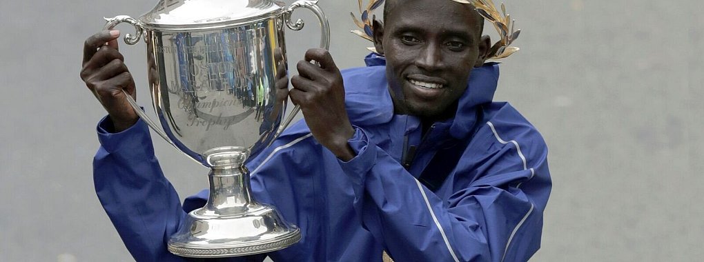 Lawrence Cherono gewann 2019 die Marathonrennen in Boston und Chicago. - &copy; Charles Krupa/AP/dpa