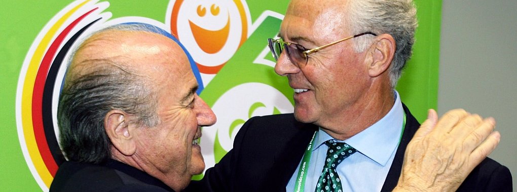 Als Zeuge per Video beim Sommermärchenprozess: Ex-FIFA-Boss Joseph Blatter - © Peter Kneffel/dpa
