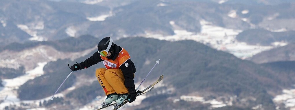 Deutschlands beste Ski-Freestylerin Muriel Mohr erlitt bei der WM einen Kreuzbandriss. - © Hu Huhu/XinHua/dpa