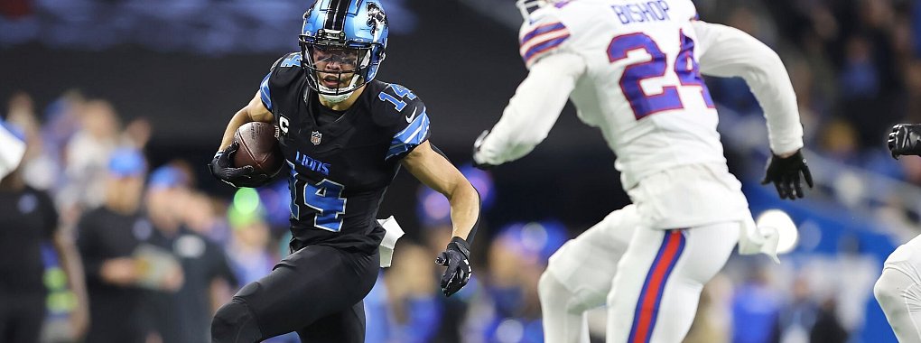 Das starke Spiel von Amon-Ra St. Brown reichte nicht für einen Sieg der Detroit Lions. - © Rey Del Rio/AP/dpa