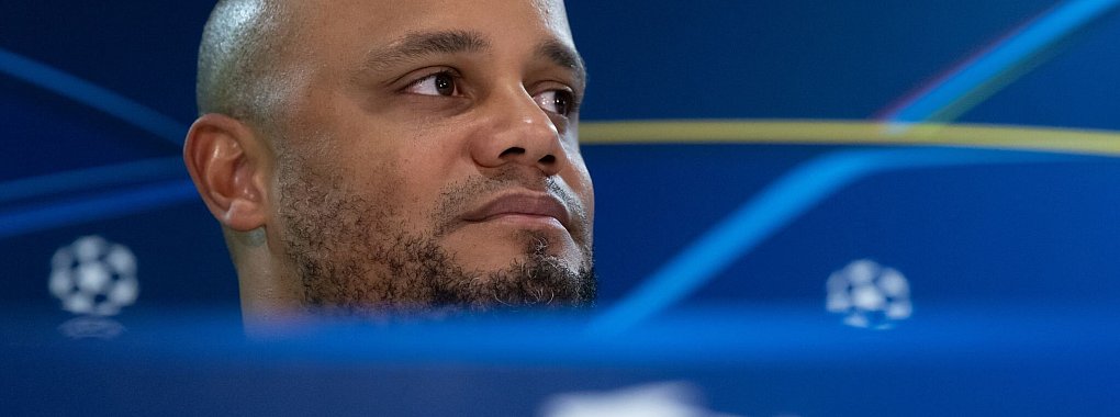 Trainer Vincent Kompany spielte einst als 17-Jähriger im Celtic Park. - © Sven Hoppe/dpa