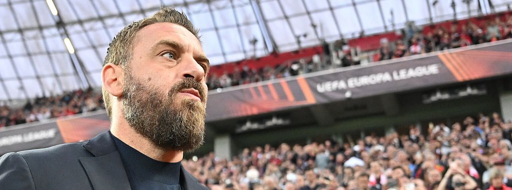 Daniele De Rossi &uuml;ber Leverkusen: &laquo;Sie haben es verdient, ins Finale einzuziehen.&raquo; - &copy; Bernd Thissen/dpa