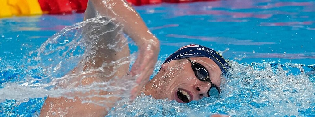Gewann zum Abschluss der WM &uuml;ber 1500 Meter Freistil Silber: Florian Wellbrock. - &copy; Lee Jin-man/AP/dpa