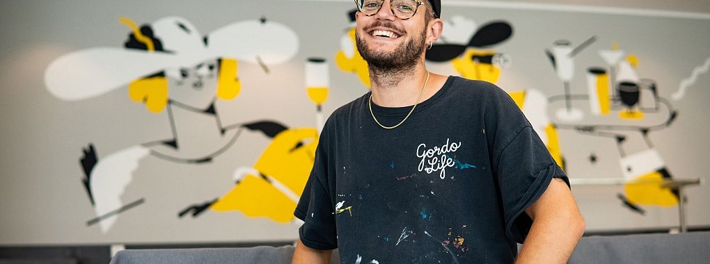Krashkid ist bekannt für seine Graffitis. - © Felix Kahlo/Ankerwechsel-Verlag/dpa