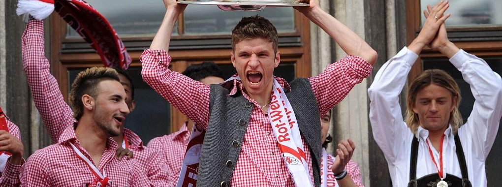 Thomas Müller feierte dauerhaft Titel mit dem FC Bayern. - © picture alliance / dpa