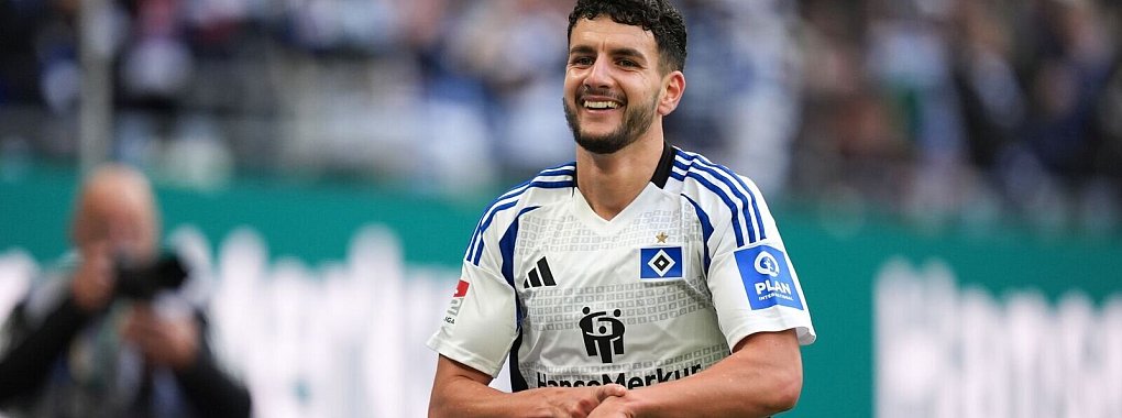 Traf zur HSV-Führung: Daniel Elfadli - © Marcus Brandt/dpa