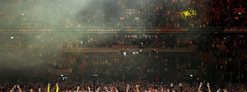 53.586: Zuschauer-Weltrekord beim Auftakt der Handball-EM in D&uuml;sseldorf. - &copy; Tom Weller/dpa