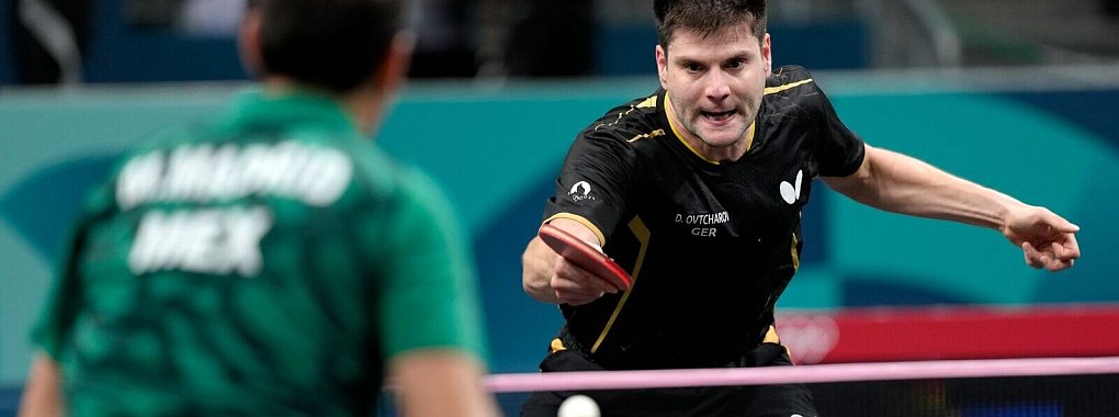 Dimitrij Ovtcharov steht in Paris in der zweiten Runde. - &copy; Petros Giannakouris/AP/dpa