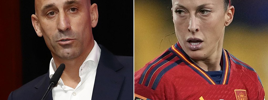 Der Kuss-Skandal um Jennifer Hermoso und Verbandschef Luis Rubiales überschattete Spaniens WM-Triumph. (Foto Archiv) - © John Cowpland/Rfef/AP/EUROPA PRESS/dpa