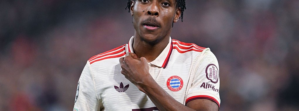 Bleibt er oder geht er? Mathys Tel vom FC Bayern München. - © Sven Hoppe/dpa