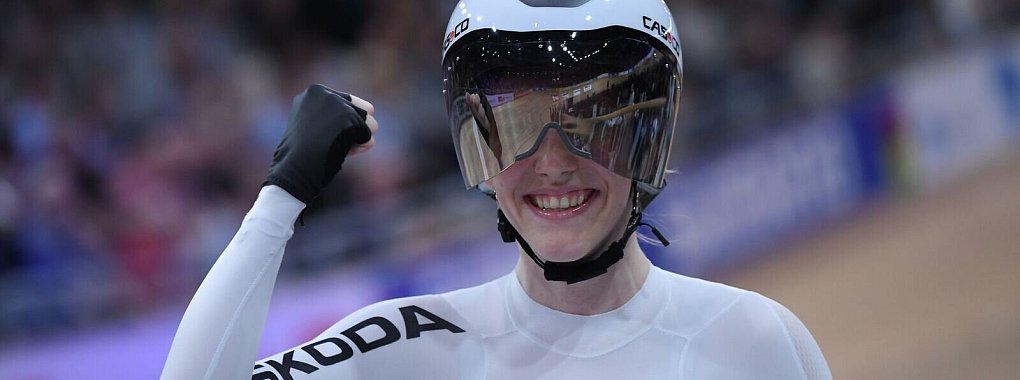 Siegte im Finale über 3000 Meter in 3:19,427 Minuten: Franziska Brausse. - © Sebastian Gollnow/dpa