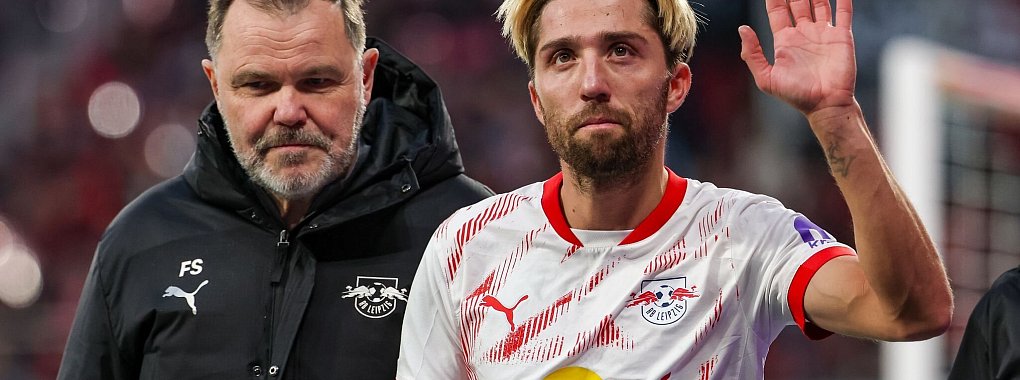Die Wade macht nicht mit: Kevin Kampl fehlt Leipzig gegen Sturm Graz. - © Jan Woitas/dpa