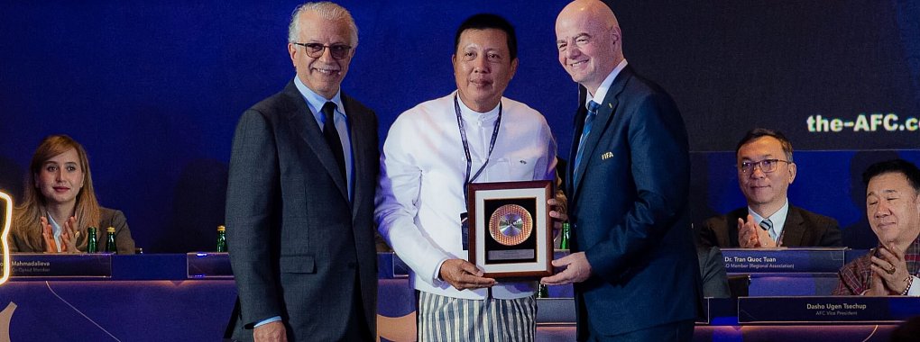 Die Entscheidung der Austragungsorte für die Weltmeisterschaften 2030 und 2034 ist nur noch eine Formalie. Unterdessen hofft der Deutsche Fußball-Bund beim FIFA-Kongress auf den Zuschlag für die Frauen-WM 2027. - © Peerapon Boonyakiat/SOPA Images via ZUMA Press Wire/dpa