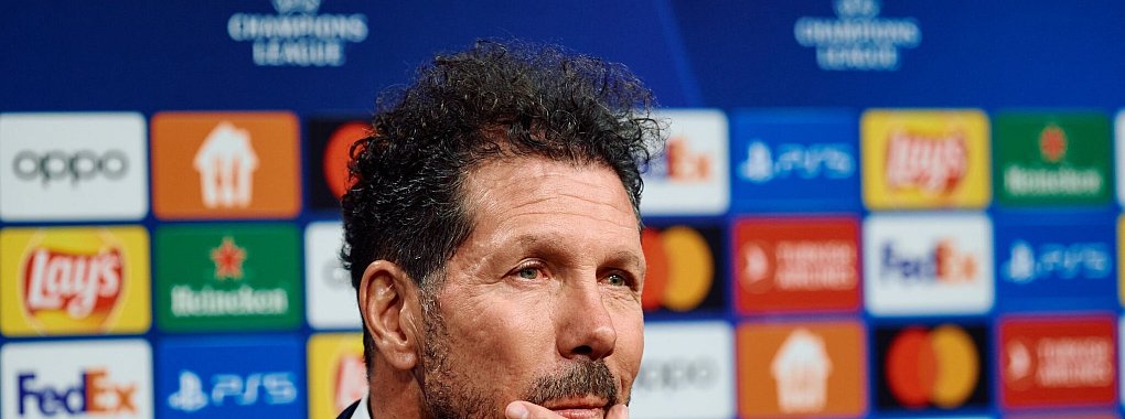 Trainer Diego Simeone hofft auf einen erfolgreichen Auftakt in der Königsklasse. - © Bernd Thissen/dpa
