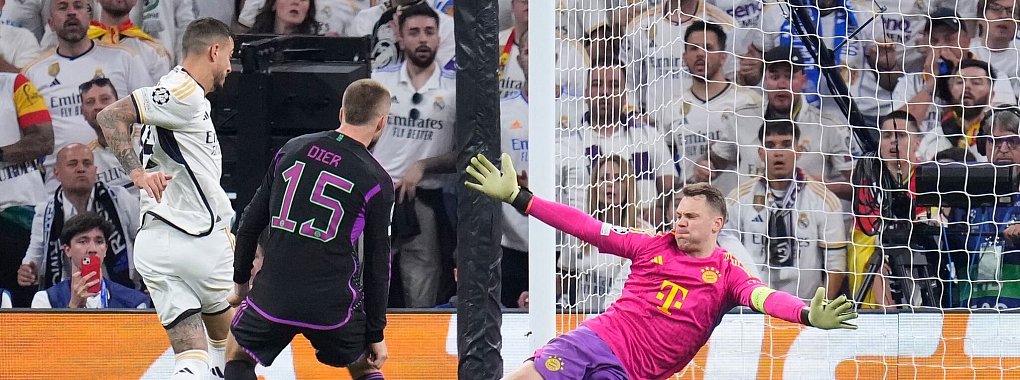 Manuel Neuer sah beim ersten Gegentor nicht gut aus. - &copy; Manu Fernandez/AP