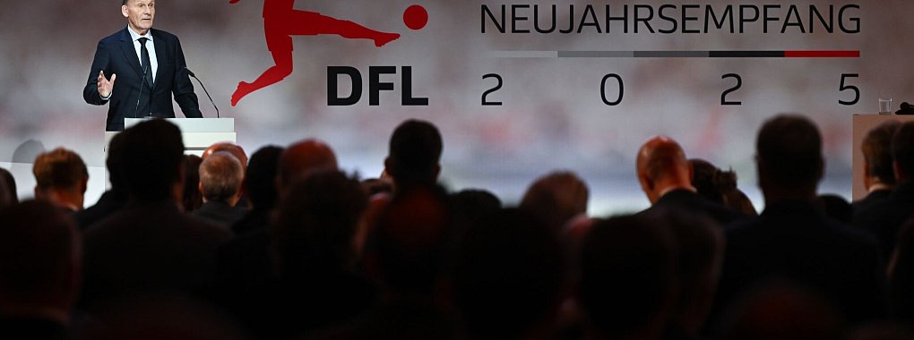 DFL-Sprecher Watzke betonte beim Neujahrsempfang in Frankfurt am Main die Harmonie bei der außerordentlichen Mitgliederversammlung zuvor. - © Arne Dedert/dpa