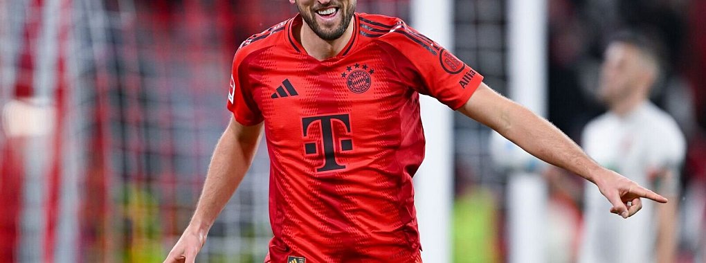 Es wird über eine Ausstiegsklausel im Vertrag von Harry Kane spekuliert. - © Sven Hoppe/dpa