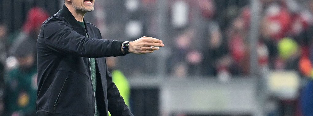 Frankfurts Trainer Dino Toppmöller sprach von einer lehrreichen Niederlage in München. - © Sven Hoppe/dpa