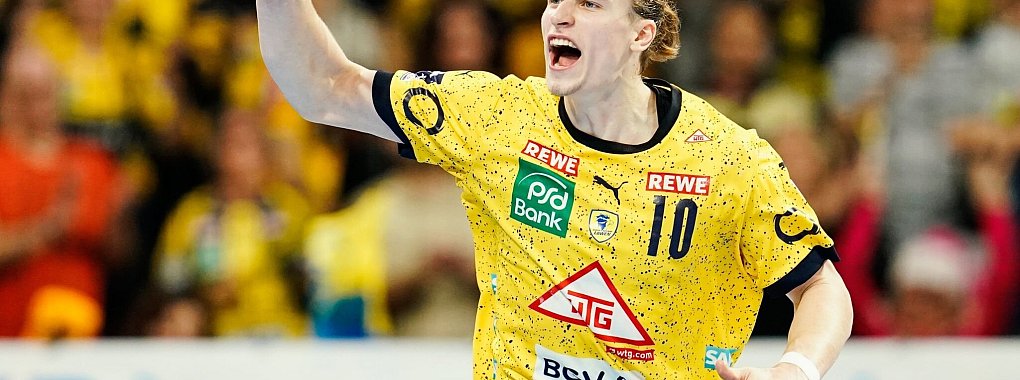 Juri Knorr spielt derzeit noch f&uuml;r die Rhein-Neckar L&ouml;wen in der Bundesliga. - &copy; Uwe Anspach/dpa