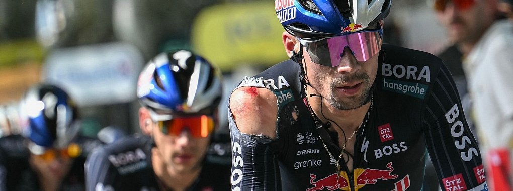 Primoz Roglic nimmt nach seiner Aufgabe bei der Tour de France an der Vuelta teil. - © Marco Bertorello/AFP/dpa