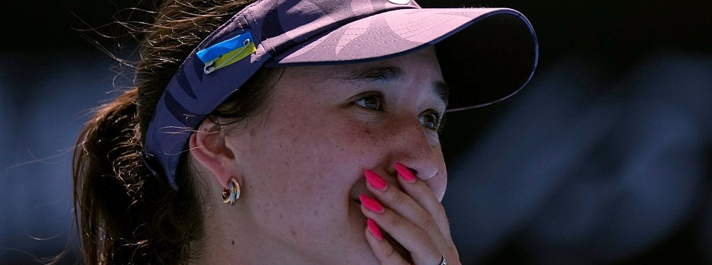 Kann ihren historischen Erfolg bei den Australian Open kaum fassen: Eva Lys. - © Vincent Thian/AP/dpa