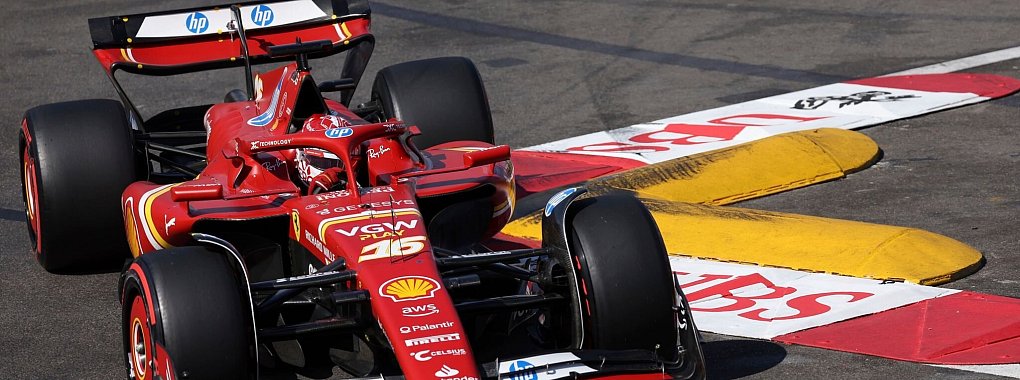 Sicherte sich in seiner Heimatstadt Monaco die Pole: Charles Leclerc. - © Claudia Greco/Pool Reuters/AP/dpa