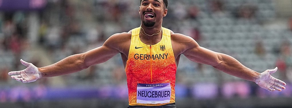 F&uuml;hrt das Zehnkampf-Feld an: Leo Neugebauer. - &copy; Michael Kappeler/dpa