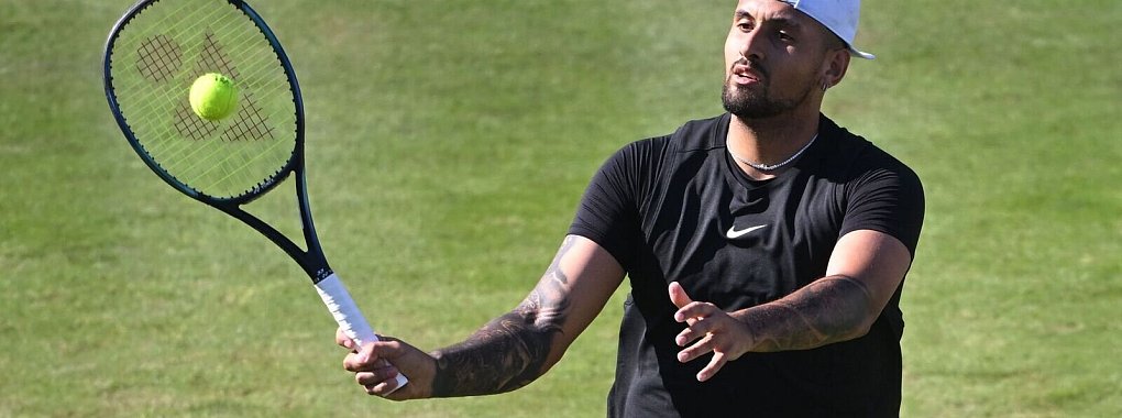 Nick Kyrgios möchte wieder Tennis-Turniere spielen. - © Marijan Murat/dpa