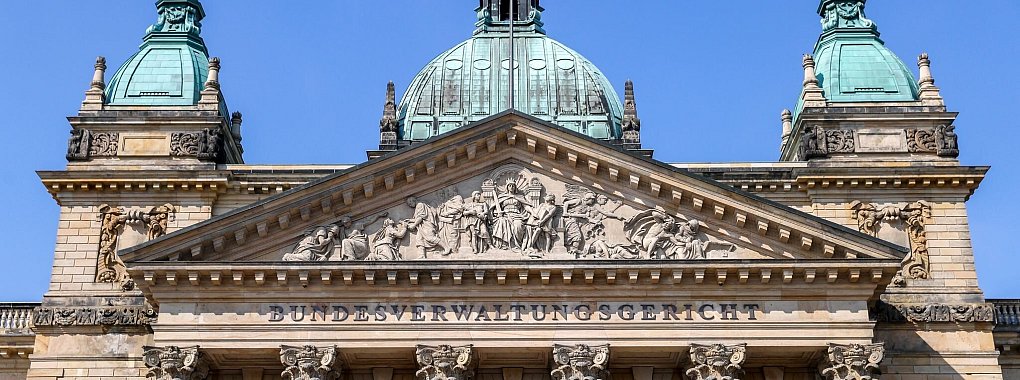 Das Bundesverwaltungsgericht in Leipzig. - © Jan Woitas/dpa