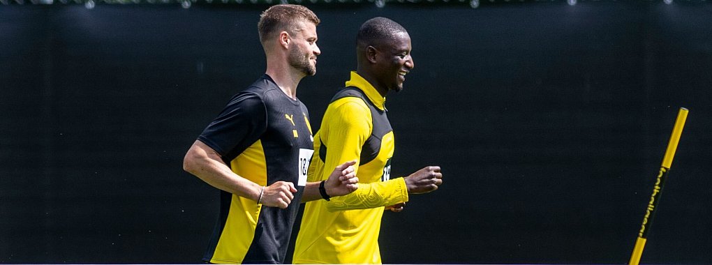 BVB-Neuzugang Guirassy ist wieder fit. - © David Inderlied/dpa