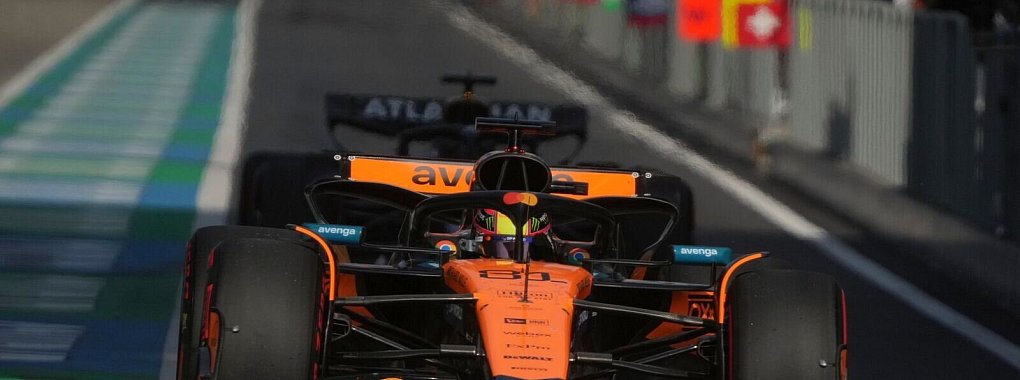 Oscar Piastri schaffte es zum ersten Mal auf die Pole Position. - © Andy Wong/AP/dpa