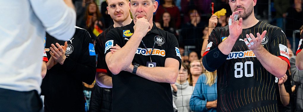 Handball-Bundestrainer Alfred Gislason kann wieder auf Kreisläufer Jannik Kohlbacher setzen. - © Marco Wolf/dpa
