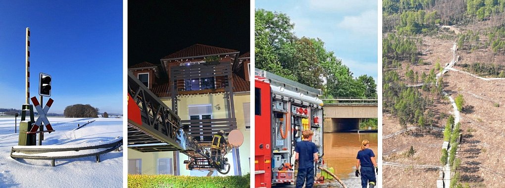 Im Februar liegt ganz Lippe unter einer dicken Schneeschicht. Beim Absturz eines Balkons im Juni werden mehrere Partygäste verletzt. Nach der der Flutkatastrophe in Ahrweil fahren viele Helfer aus Lippe in die Region, um anzupacken. Die Pläne für Windkraft an der Gauseköte sind im Herbst das Thema. - © Oliver König/Freitag Medien Gruppe/Feuerwehr Oerlinghausen/Westfalenwind