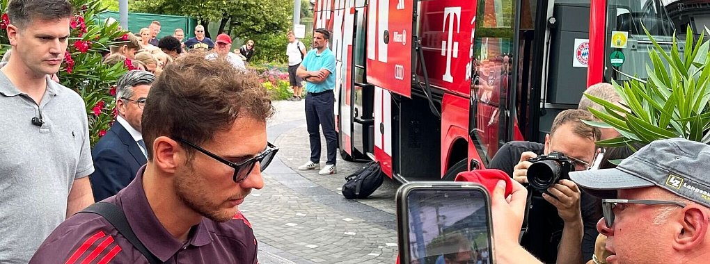 Nicht im Kader - und auf dem Absprung? Leon Goretzka. - &copy; Christian Kunz/dpa